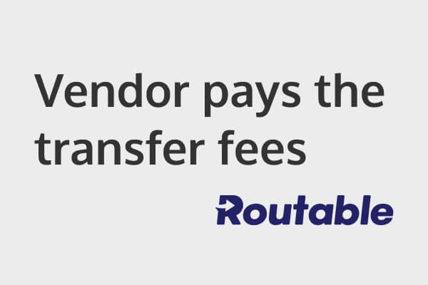 Vendor pays the transfer fees project